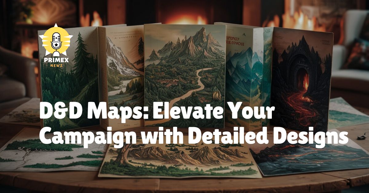 D&d Maps: Elevate Your Campaign with Detailed Designs